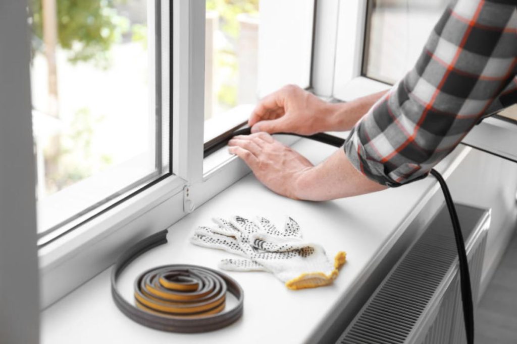 Apply weather stripping along the bottoms of windows and doors - Trusted Home Improvements